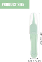 5pcs Infant Nose Cleaning Tweezer Plastic Round Head Care Ear Nose Navel Clean Tool Nipper Plier Pincet Forceps for Ear Wax Removal Tool