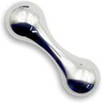 Knucklebone Skill Toys, Small Bone Toys, Made of Metal, Portable EDC Fingers Fidget Toys, Gifts for Skill Players (Titanium/Mirror Polishing)