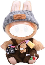 Clothes for LA BUBU 17cm Doll (NO Doll),Outfit for LA BUBU,Dress and Hairpin Set for LABUBU Dress Up,Accessories for LA BUBU