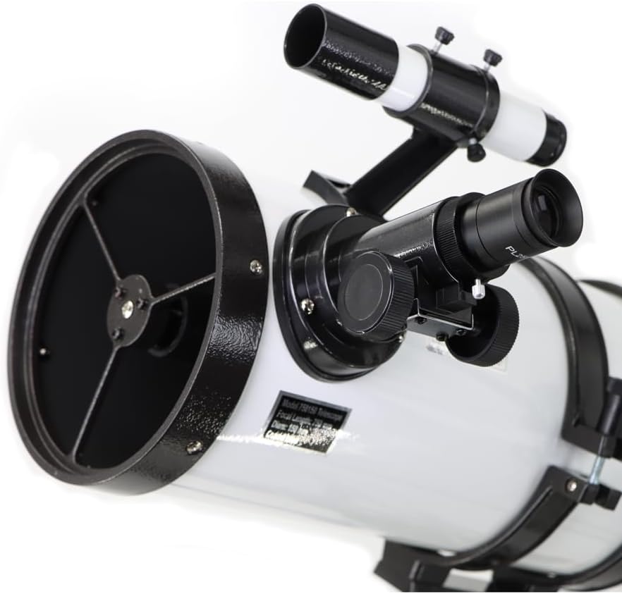 750x 150 mm Reflector Newtionan Astronomical Telescope High Power Equatorial Mount Star Planet Moon Saturn Jupiter