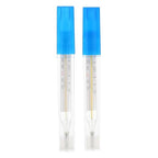 2Pc Glass Oral Temperature Adult: Free Clinic Armpit Fast Reading Fever Indicator