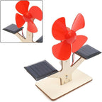 Creative Learning with DIY Solar Fan Kit for Kids Explore the Wonders of Renewable Energy (3pcs)