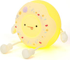 QANYI Donut Lover Lamp, Soft BPA Free Silicone Touch Night Light, Eye Caring, Stepless Dimming, Christmas Gift, Room Decor, Party, Home Office, Nursery Night Light for Kids Breastfeeding and Sleeping