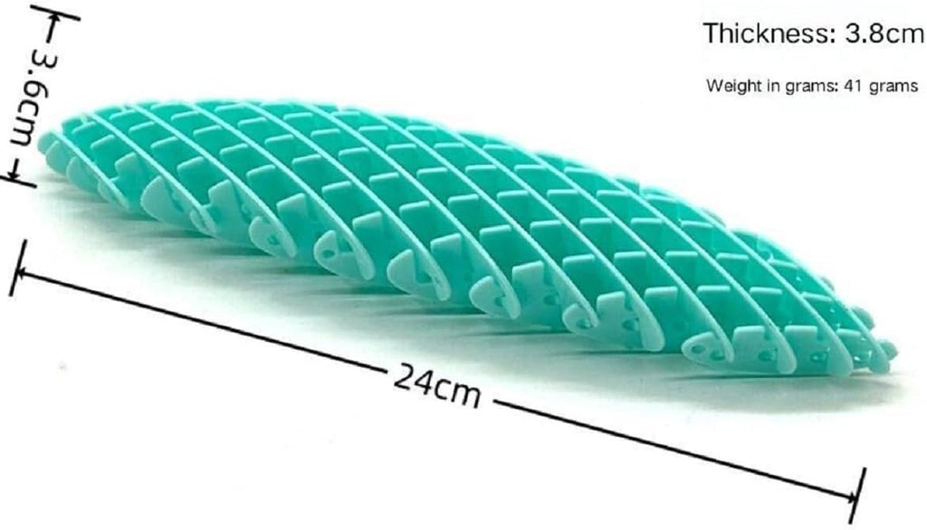 Fidget Toys ， Fidget Worm Toy,Stress Relief Fidget Toys for Kids&Adults,Elastic Mesh Toys,Sensory Slug Fidget Toy,Resistance Fidget Toys,Anxiety Relief Toys (3-Colors)