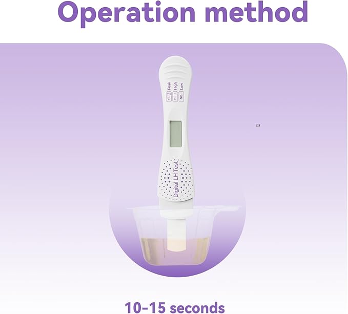 Over 99% Accurate Digital LH Test, Easy at Home Ovulation Test, Premium Ovulation Test Kit – Digital Results, Disposable Digital Ovulation Tests, 3-Pack