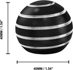 Fidget Toys, Stress Toys for Kids Adults, Kinetic Desk Toys for Office Anxiety, Spinning Desk Toys Fidget Spinner Toys for Kids Party Favors Stocking Stuffers (1.54", Black)