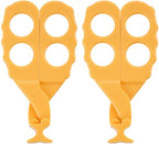 2PCS Baby Food Choppers Food Scissors Cutter Multifunctional Masher Chopper Crusher Food Cut Kids Safe Feeding Helper Home Kitchen Food Slicer Shears for Babies Toddlers (Yellow)