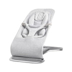 Ergobaby Evolve 3-in-1 Bouncer, Adjustable Multi Position Baby Bouncer Seat, Fits Newborn to Toddler, Light Grey