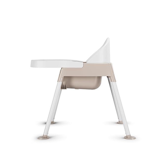 Foundations Secure Sitter Feeding Chairs Multipack, No-Tip Feet, 3-Point Adjustable Harness, Removable Tray, Easy to Clean, Stackable Feeding Chairs, 3 Pack (11 inch)