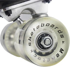 Skateboards Complete 22 Inch Mini Cruiser Retro Skateboard for Kids Boys Youths Beginners