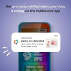 Hubble AI Vision FlexPay - Free Camera - Access to Premium + AI Features (Baby Cry Alerts, Rollover Detection, Sleep Insights) – 2K Ultra Clear HD Smart Baby Monitor – Requires Subscription After 3mo