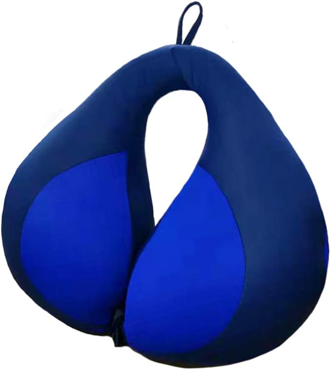 MOOB Car Seat Pillow for Toddlers,Helps Support Head and Neck,Helps Support Head and Neck Comfortably Designed for Head, Neck, and Chin Support - Gifts for Toddler/Child/Kids,Yellow +Blue