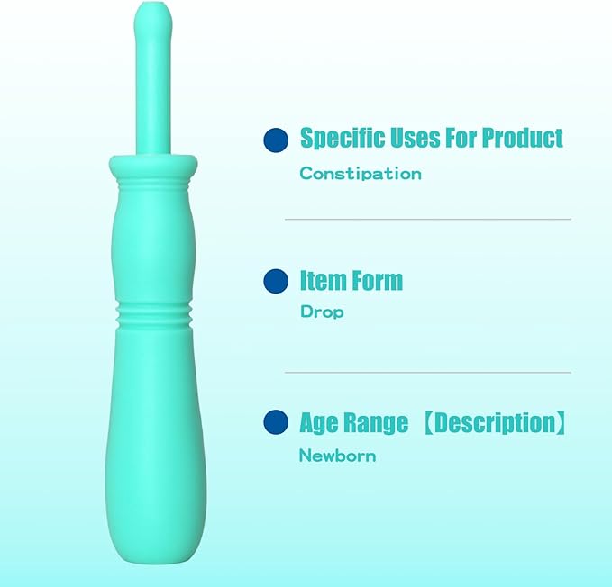 Gas and Colic Reliever for Babies, 20 Count Natural Solution Effective Instant Constipation Gas Relief for Babies Boys Girls Colic and Gas Relief, Green