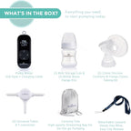 BabyBuddha Breast Pump 2.0, Wearable Electric Breastfeeding Pump with Soft Stimulation Mode, Portable, Hands-Free Milk Extractor, Hospital Grade, 3 Modes, 21 Suction Levels, 22 to 24mm Flange