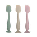 Baby Diaper Cream Spatula - Baby Diaper Rash Cream Applicator for Butt Paste Diaper Cream - Newborn Essentials (gray, green, pink)