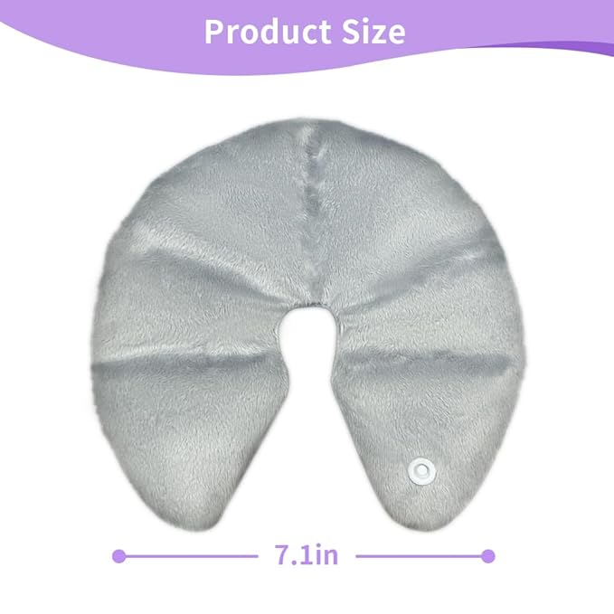 Breast Ice Packs, Breast Therapy Pack for Engorgement Hot and Cold Breastfeeding Gel Pads for New Mom Essentials Reusable Gift for Relieve Clogged Ducts, Nipple Pain, Improve Milk Flow