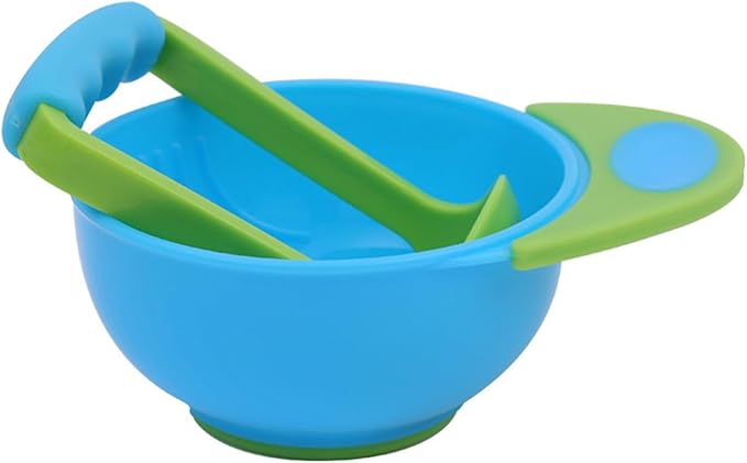 Baby Food Masher Bowl Toddler Grinding With Handle Set Mill Vegetable Puree Infant Puree Maker