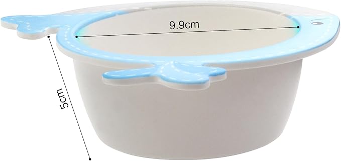 Kids Feeding Set 5 Pcs, Tableware Set for Toddlers Includes Plate Bowl Cup Fork and Spoon Utensil Flatware, Kids Flatware Set Dishwasher Safe, BPA Free (Whale)