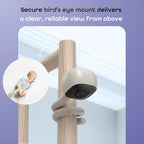 Hubble AI Vision FlexPay - Free Camera - Access to Premium + AI Features (Baby Cry Alerts, Rollover Detection, Sleep Insights) – 2K Ultra Clear HD Smart Baby Monitor – Requires Subscription After 3mo