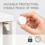 Magnetic Cabinet and Drawer Lock – 20-Piece Child Safety Lock Set + 2 Keys – Easy Installation No Drilling Required – Invisible and Aesthetic Design