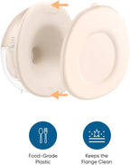 eufy Original Dust Cover (2-Pack) for Wearable Breast Pump E10/E20/S1/S1 Pro, Leak-Proof and Dust-Proof Breast Pump Replacement Parts