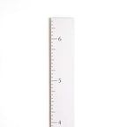 Wooden Growth Chart for Wall - Size Height Chart for Kids, Growth Measuring Board and Kids Height Wall Chart, Growth Chart for Kids, Height Chart for Wall - Modern White (63"x6.7")