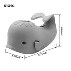 Baby Bathtub Faucet Cover, Baby Safety Protection Silicone Toys, Bath Spout Cover Baby Bathtub, Faucet Cover Baby Bathtub Silicone Whale for Kids, Toddler, Infant, Gifts for Children