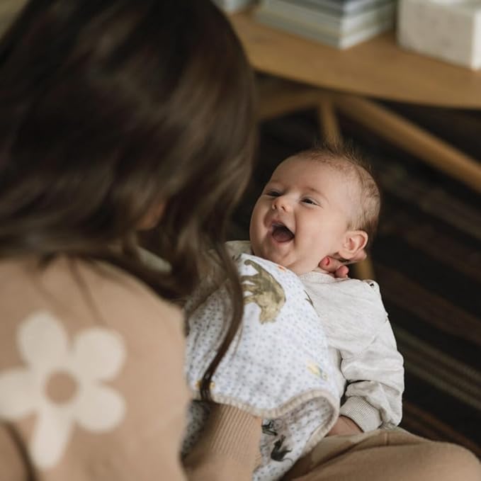 Little Unicorn Cotton Muslin Burp Cloth - Party Animals