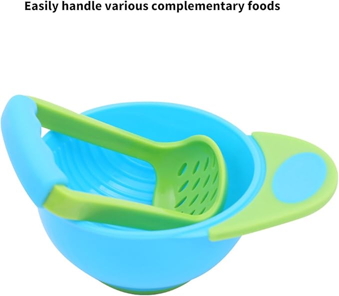Baby Food Masher Bowl Toddler Grinding With Handle Set Mill Vegetable Puree Infant Puree Maker