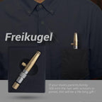 ROYAL [Made in Korea] Premium Nose Hair Trimmer for Men Freikugel, Manual, Battery-Free, Brass & Stainless Steel, Waterproof, Painless with a Patented Mechanism ET-32