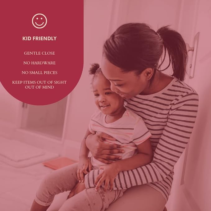 Storage Theory Bathroom Wipes Holder Dispenser with Shelf – Restroom Organizer & Wipe Holder for Bathroom – Tool Free Wall Mounted Baby Wipe Holder White, 1 Pack