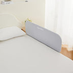 Ciilee Baby Bed Rail for Toddlers Portable Travel Kids Beds Guard Rails for Queen Bed Foldable Children Side Railing for Twin Beds Adjustable Bedrail Barandas para Camas de Niños（Grey,48in