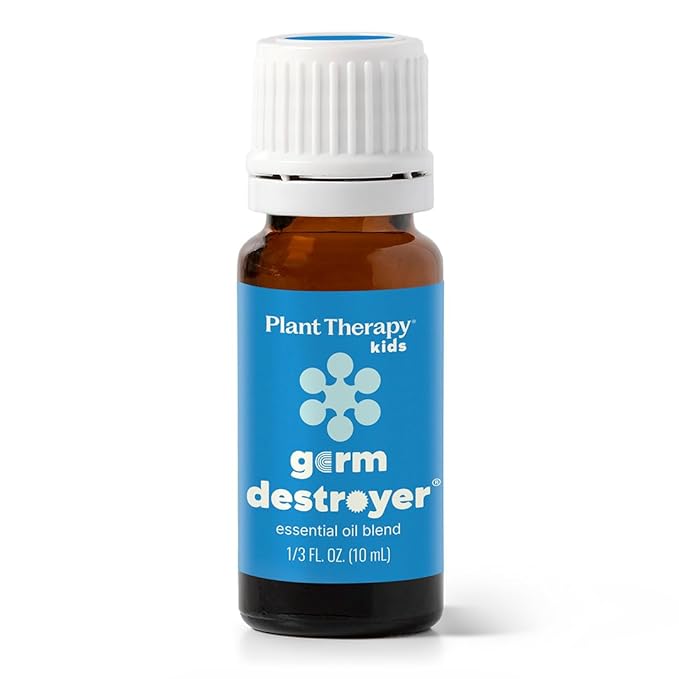 Plant Therapy KidSafe Destroyer Essential Oil Blend - Support Blend for Kids 100% Pure, Undiluted, Natural Aromatherapy, Therapeutic Grade 10 mL (1/3 oz)