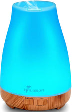 300ML Diffuser Essential Oil Diffuser Remote Control Aromatherapy Diffuser Mist Humidifiers with 7 Color LED Lights for Bedroom Office House Kitchen Yoga