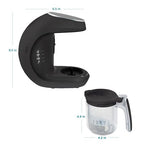 EVLA'S Baby Food Maker, Steamer, Blender, Baby Food Processor for Healthy Homemade Baby Food in Minutes, Touch Screen with 6 Reusable Food Pouches, Baby Registry Essential, Dark Grey