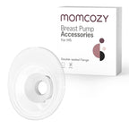Momcozy Double-Sealed Flange 27mm Compatible with Momcozy M5 Breast Pump. Original M5 Breast Pump Replacement Accessories, 1PC (27mm)