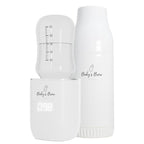 Baby’s Brew Portable Bottle Warmer Pro Set - Dual Heating Modes - Breast Milk, Formula & Water, Leak-Proof, Smart Sensor Technology, BPA-Free, Single Warmer & Formula Dispenser Only | No Adapters