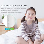 Medical Forehead Digital Thermometer with Backlight Fever Alarm, Accurate for Adults and Kids (Black)