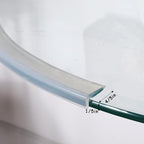 Edge Protector 100% Silicone, Baby Proofing Corners Clear Guards, Pre-Tape Adhesive Soft for Kids Safety, Child Table Cabinets Furniture Bumper (1/5x4/5 in, 6 FT)