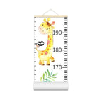 Baby Growth Chart for Wall - Height Chart for Kids Nursery Decor Wall Hanging Measurement Ruler Toddler Room Decor Play Room Essentials Birthday Christmas Gifts for Boys Girls 79"X7.9" (Giraffe)