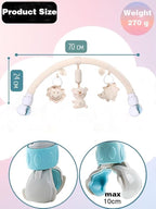 Pau1Hami1ton Baby Stroller Arch Toys, Car Seat Toys,Baby Gifts.S-19(Bear)