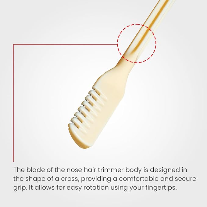 NIKKEN HANAGETTER Nose Hair Remover 3-Pack – Painless Manual Tweezers, Precision Stainless Steel, Made in Japan