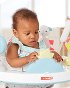 Skip Hop Baby Activity Play Bouncer for Baby Ages 4m+ Silver Lining Cloud, Foldable
