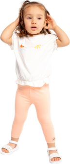 Premium Baby & Toddler Capri Leggings - Soft Cotton Blend, Durable & Perfect for Every Adventure