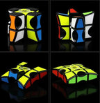 Cuberspeed 1x3x3 Spinner Speed Cube Puzzle 1x3x3 Spinner Tiled Stress Relief Finger Toys Kids Adults