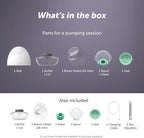 Elvie - Single, Wearable Breast Pump w/App - The Smallest & Quietest - Portable - Hands Free & Discreet - Automated w/Four Personalized Settings - Includes 3 Sets of Breast Shields