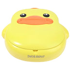 Bebamour Potty Training Toilet 3 in 1 Multi-Functional Potty Seat Detachable Baby Potty Step Stool Anti-Slip Stable Potty Training Toilet with 100 Pack Trash Bags (Yellow)