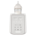 Baby Bottle Warmer for Breast Milk with Timer & Night Light, 11-in-1 Milk Warmer for Baby Bottles, 48H Keep Warm, BPA-Free Fast Heating with Adjustable Temperature (86-194℉) for Glass/PPSU Bottles