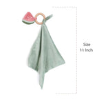 MON AMI Water Melon Plush Lovey for Babies – 11” | Security Blanket and Teether for Newborns