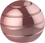 Kinetic Desk Toys Ball, 2.17'' Adults Office Fidget Items Toys, Stress Relief Desk Accessories Toys for Office for ADHD Anxiety (55MM, Rose Gold)